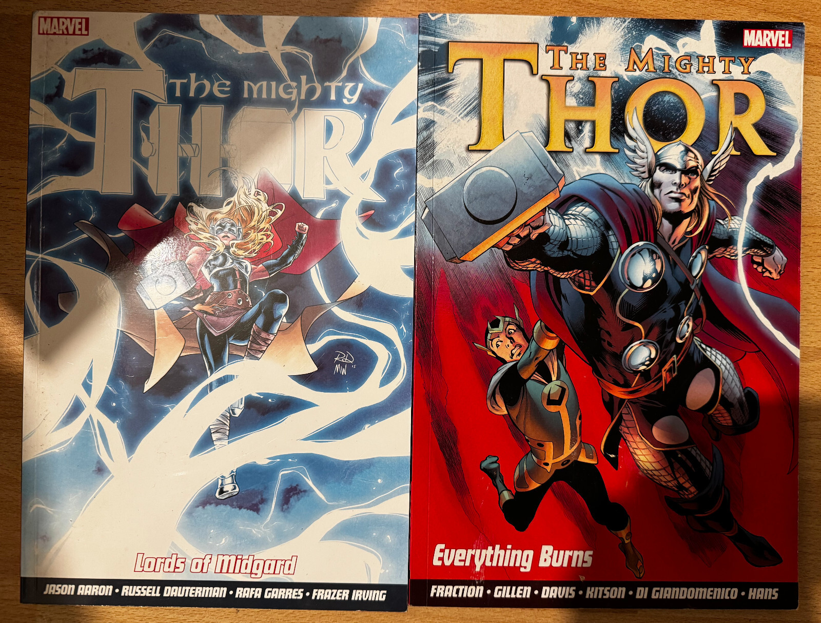 Mighty Thor bundle Paperback TPB Graphic Novel Marvel Comics Fraction Aaron