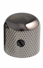 (1) GOTOH VK1-18 Brass Dome Control Knob for 6mm Pots Guitar/Bass - Cosmo Black