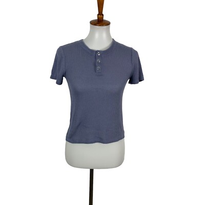 Our From Under Medium Short Sleeve Top Urban Outfitters Y2K Basic Essential