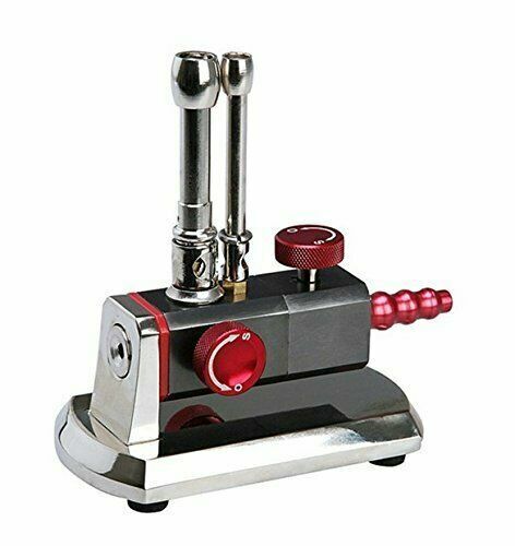 Dental Micro Bunsen Burner Double Tube Rotatable Gas Equipment Propane Light - Picture 2 of 5