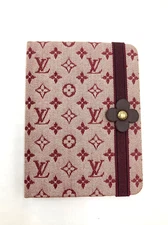 used LOUIS VUITTON Carnet R20835 Notebook Monogram Mini Red 7445