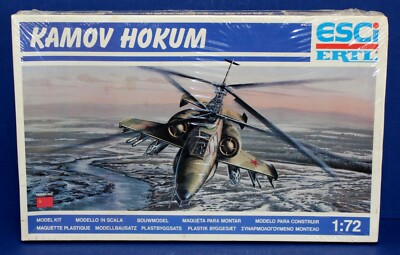 Ertl Esci 9073 Kamov Hokum USSR Attack helicopter Kit 1:72 Mint Sealed  Italy 