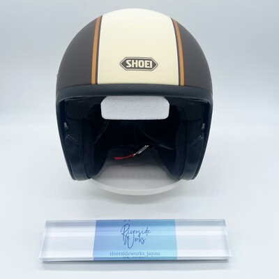 Shoei J O CARBURETTOR TC-10 Open Face Motorcycle Jet Helmet Size