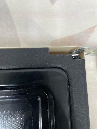 Porta di ricambio originale per microonde De'Longhi Argento Flora 800W - Crema - Foto 9 di 10