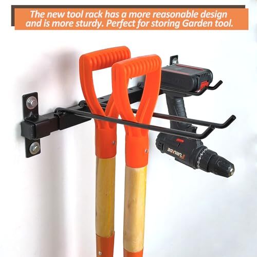 Garden Tool Storage Rack Wall Mount, Shovel and Rake Hangers Yard Tool Rack, eBay