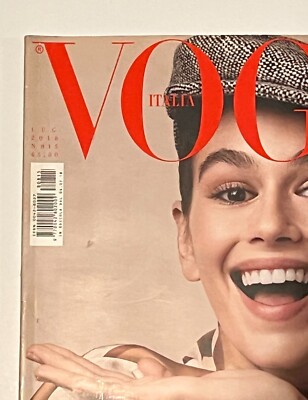 VOGUE ITALIA N° 815 Luglio 2018 Cover Craig McDean Model Kaia