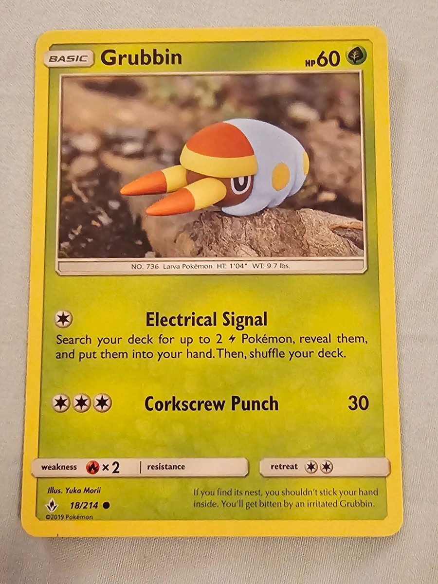 grubbin pokemon card value ASC 017/217 - Quick Ball Reverse Card Number / Rarity Grubbin #18 Prices | Pokemon