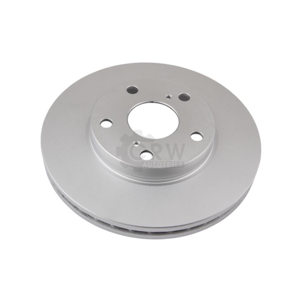 Nk 2X Bremsscheibe Ø273 Mm BelüFtet Beschichtet FüR Toyota Auris _E15_ 1.6 1.4-image