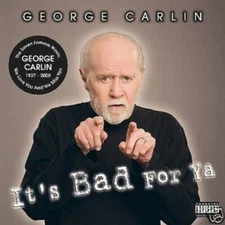 It's Bad For Ya George Carlin audioCD Used - Good
