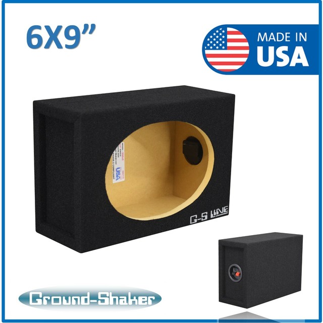 6x9 Single Speaker Enclosure Pair of 6x9 speaker box Ground-Shaker | eBay
