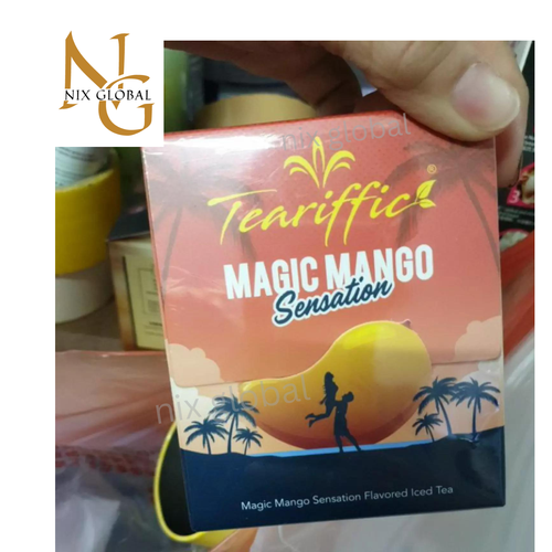 Teariffic Magic Mango Sensation Sexual Men Herb Energy Coffee 1 Box (12 Sachets) - Picture 2 of 7