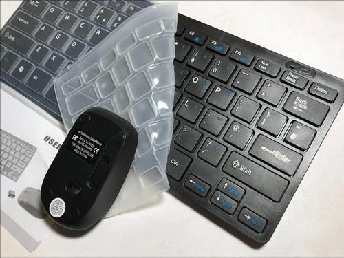 Wireless Small Keyboard and Mouse Use for SAMSUNG LED 40ES5600 SMART TV - Picture 3 of 8
