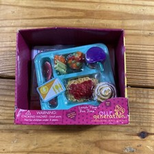 NEW OUR GENERATION Lunch Time Tray Food Set for 18" Dolls incl American Girl