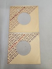 45 RPM 7" RECORD SLEEVES CO. SLEEVE 2 PACK SEE PHOTOS - Elektra Asylum SLV183 