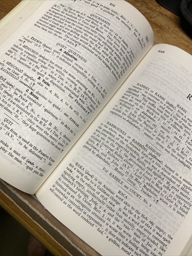 Vines Exposition Dictionary of New Testament Bible Words Old-Time Gospel Hour - Imagen 6 de 9