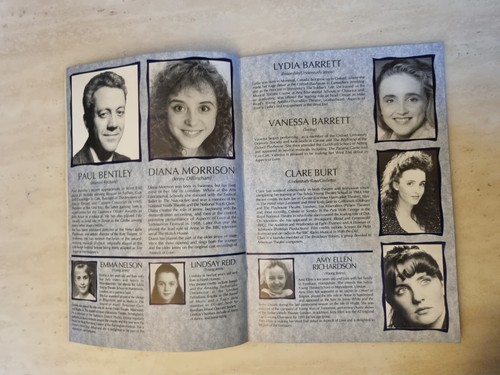 Aspectos del amor - Sarah Brightman Michael Praed Grania Renihan Prog & Ticket - Imagen 7 de 16