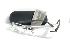Silhouette 7645 45 6052 7608 Gun Metal Gray Frames Eyeglasses