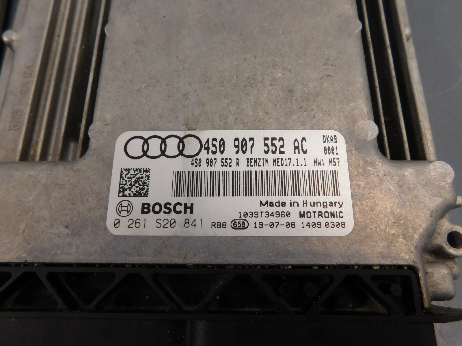 2020 17 18 19 20 Audi R8 V10 Engine Computer ECU ECM Set #0789 K6
