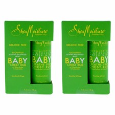 Shea Moisture Eucalyptus and African Water Mint Baby Chest Rub - Pack of 2