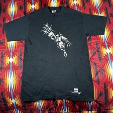 Vintage Marvel Comics Wolverine Hologram T-Shirt Promotional Black USA Medium