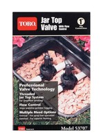 Toro Jar Top Valve With Flow Control 1 Boxed Pack 1 on sale Toro Jar Top Valve With Flow Control 1 Boxed Pack 1 on sale