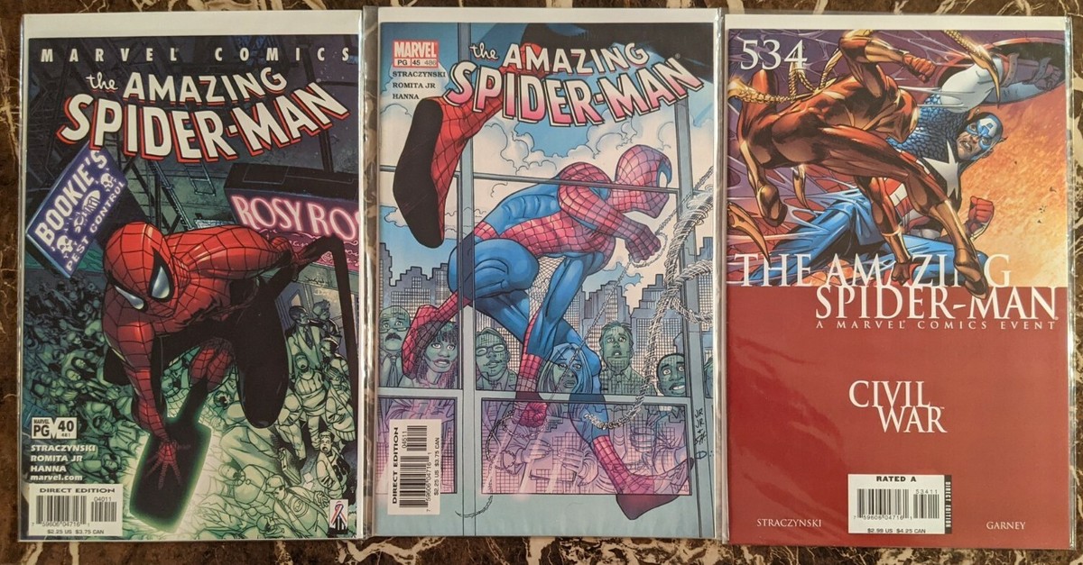 Amazing Spider-Man 481 486 534 Lot of (3) Marvel Comics