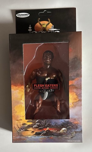 FLESH EATERS FRAZETTA ACTIONFIGUR NEU ZOLOWORLD 2023 ROTU MOTU KO - Bild 1 von 2