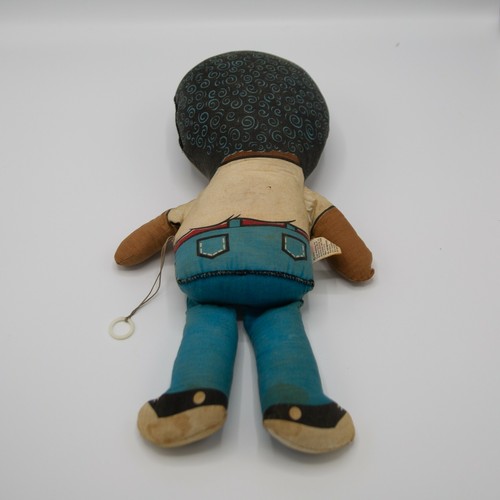 MOLTO RARA bambola 1973 Pull String Talking Rodney Rippy di Shindana Toy Company - Foto 3 di 4