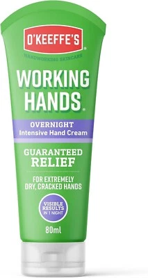 O'Keeffe's Working Hands Overnight, 80 ml