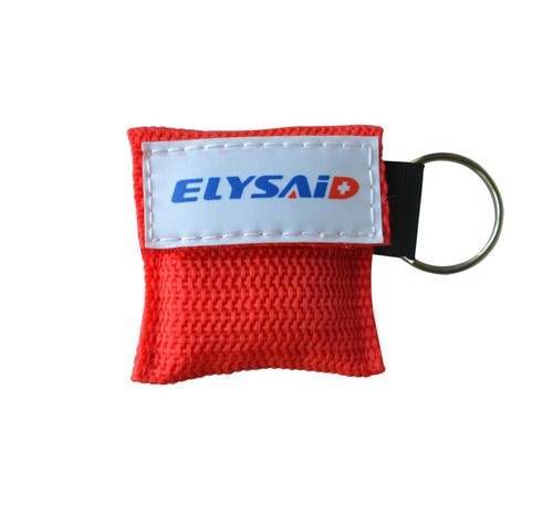 200x KEYCHAIN POUCH CPR MASK ONE-WAY VALVE CPR FACE SHIELD FIRST AID - Picture 6 of 6