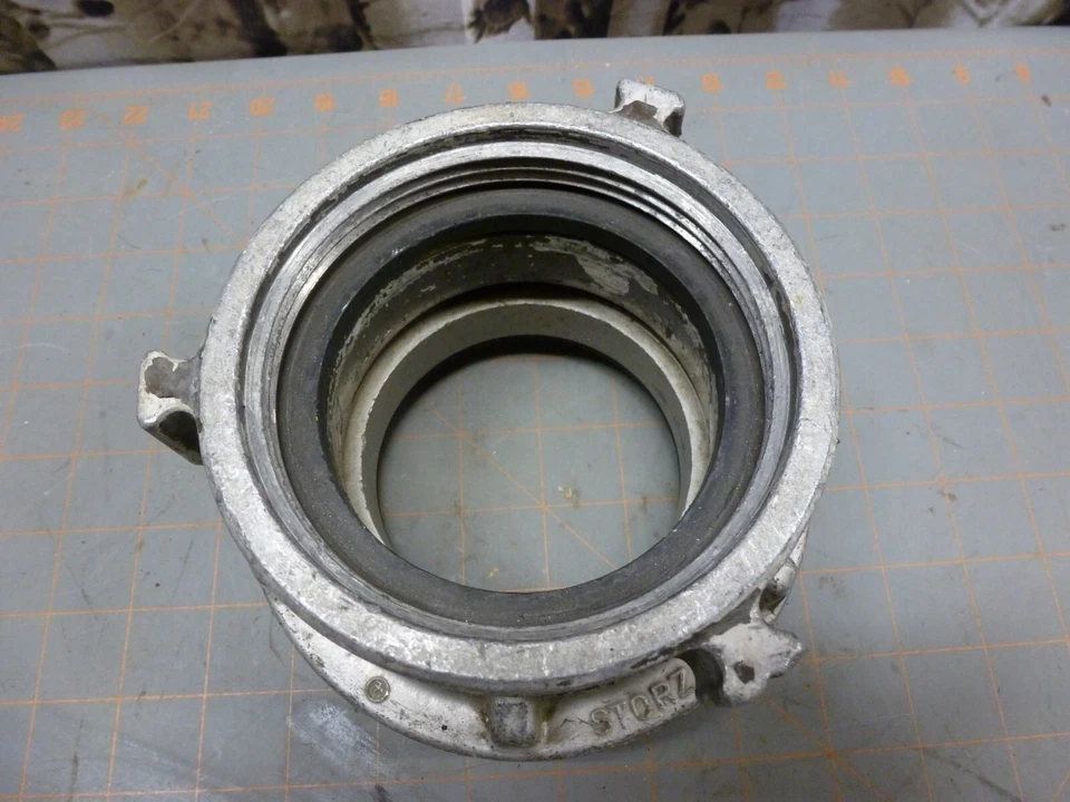 Adaptador Storz NH de 4” (100) a 3,5” 3-1/2 pulgadas - rosca hembra Foto 3 de 4