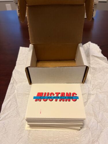 MUSTANG COLLECTIBLE CARDS 1992 COMPLETE  BASE CARD SET OF  110 Shelby 🔥 MINT - Afbeelding 1 van 3
