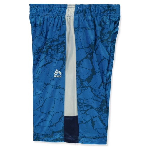 RBX Boys 2 Pack Active Shorts Set Size 4 (S) Blue - Picture 3 of 5