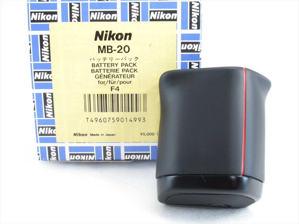 ニコン F4用バッテリーグリップ MB-20 （前期型) MINT in BOX】Nikon MB-20 Battery Grip Portion Late model