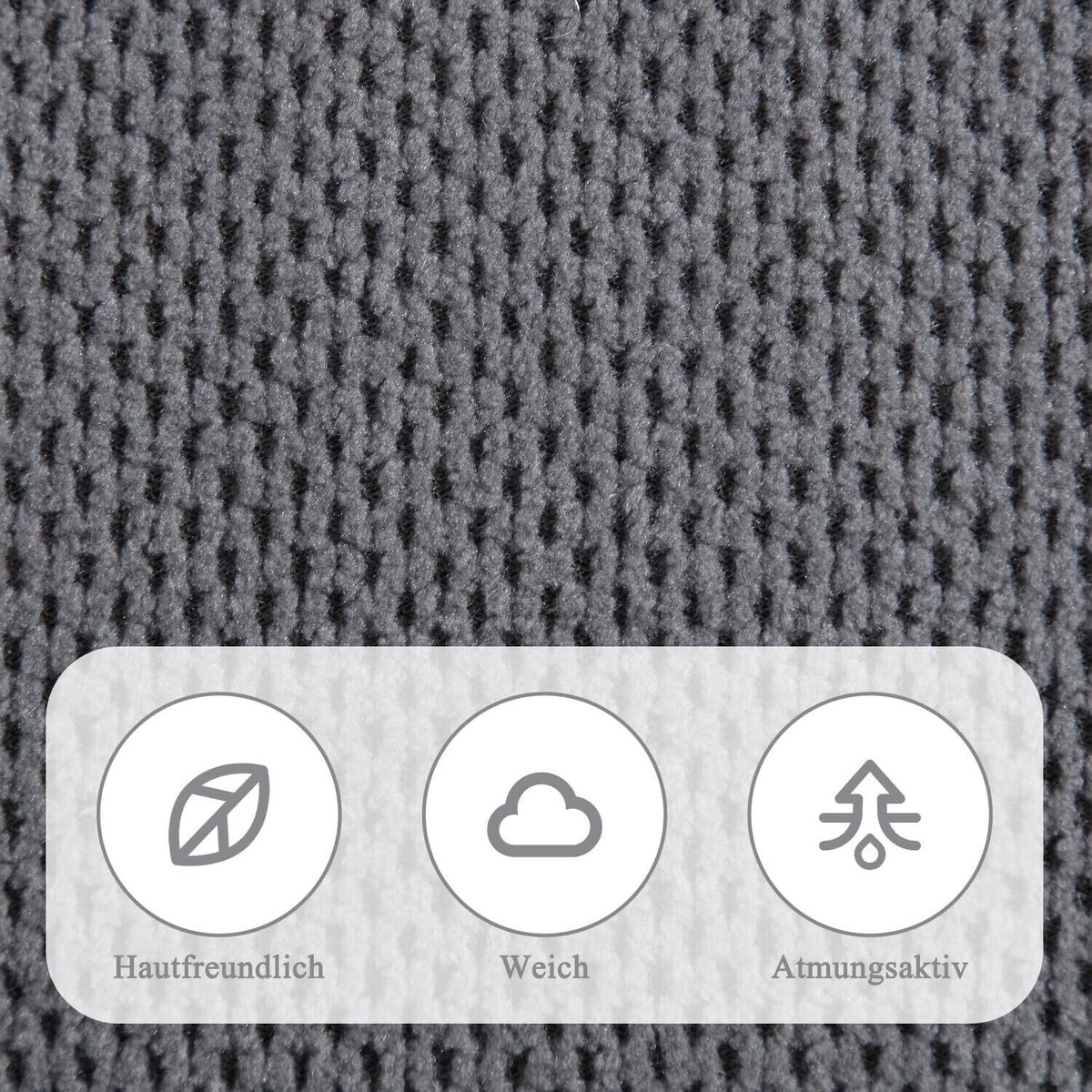 Bosmiller Elektrischer Massagesessel - Mit Heizung & Liegefunktion, Grau