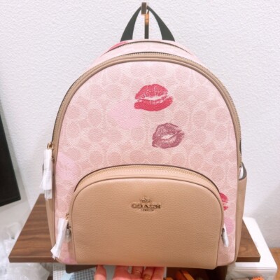 NWT Coach Court Backpack In Colorblock CR768/CZ599/CZ600/CZ936 | eBay