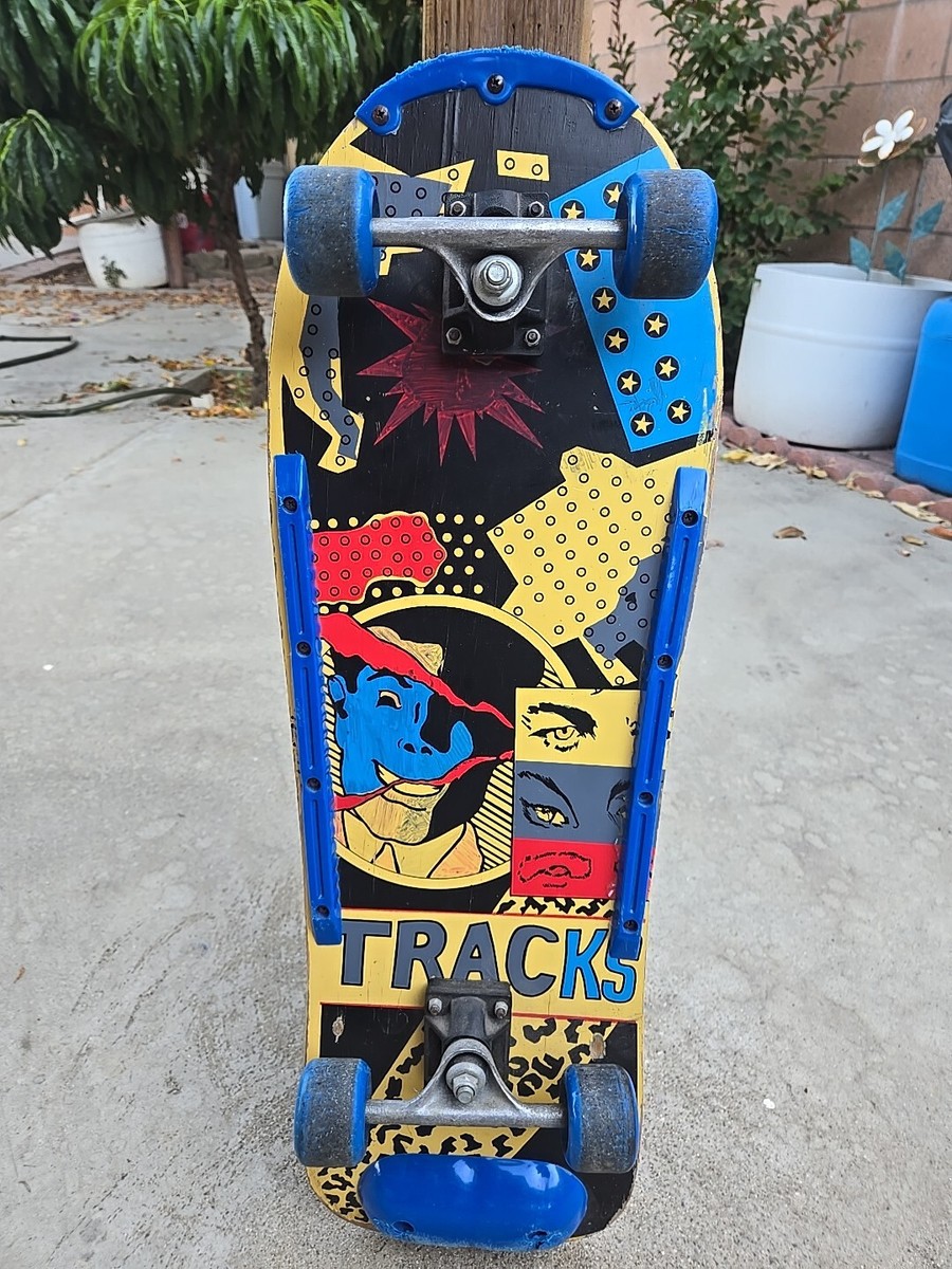 Vintage TRACKS Old School Skateboard RARE | eBay