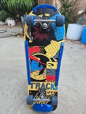 Vintage TRACKS Old School Skateboard RARE 