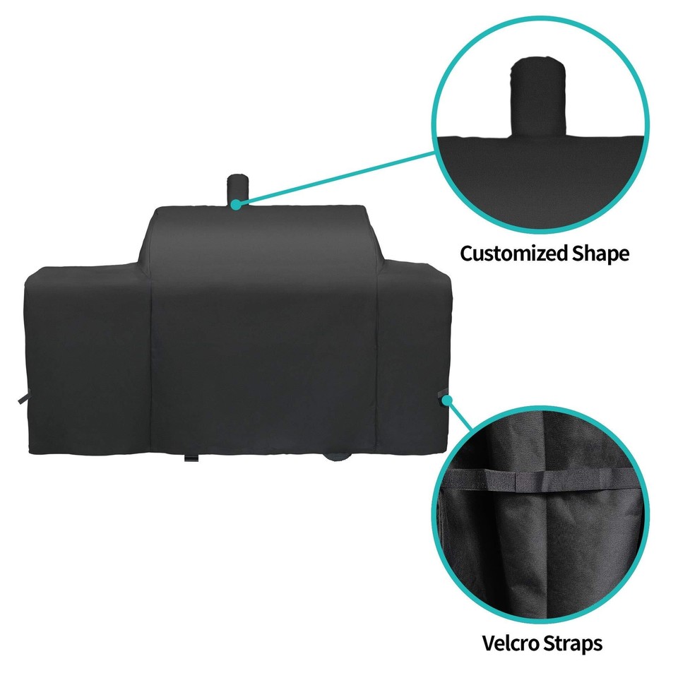 Grill Cover for Oklahoma Joe's Longhorn Combo Charcoal Gas Smoker