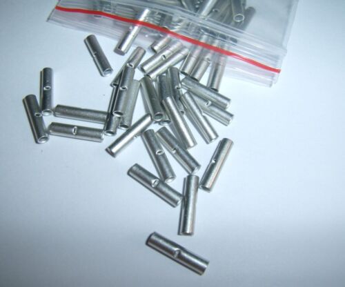 30 Uninsulated Car Wire Butt Connectors 12-10 16-14 22-18 Ga AWG Gauge Terminal - Picture 4 of 7