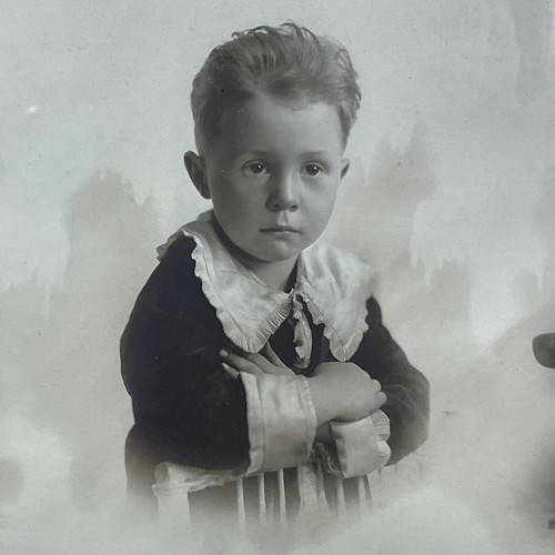 Vintage Photo Portrait of A Boy, Edwin S., Age 4, by Valeché of Brooklyn c. 1925 - Picture 7 of 17