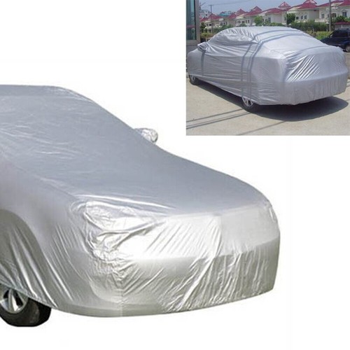 XL UNIVERSAL RAIN SNOW DUST Resistant OUTDOOR FULL CAR COVER H3W7 - Picture 3 of 9
