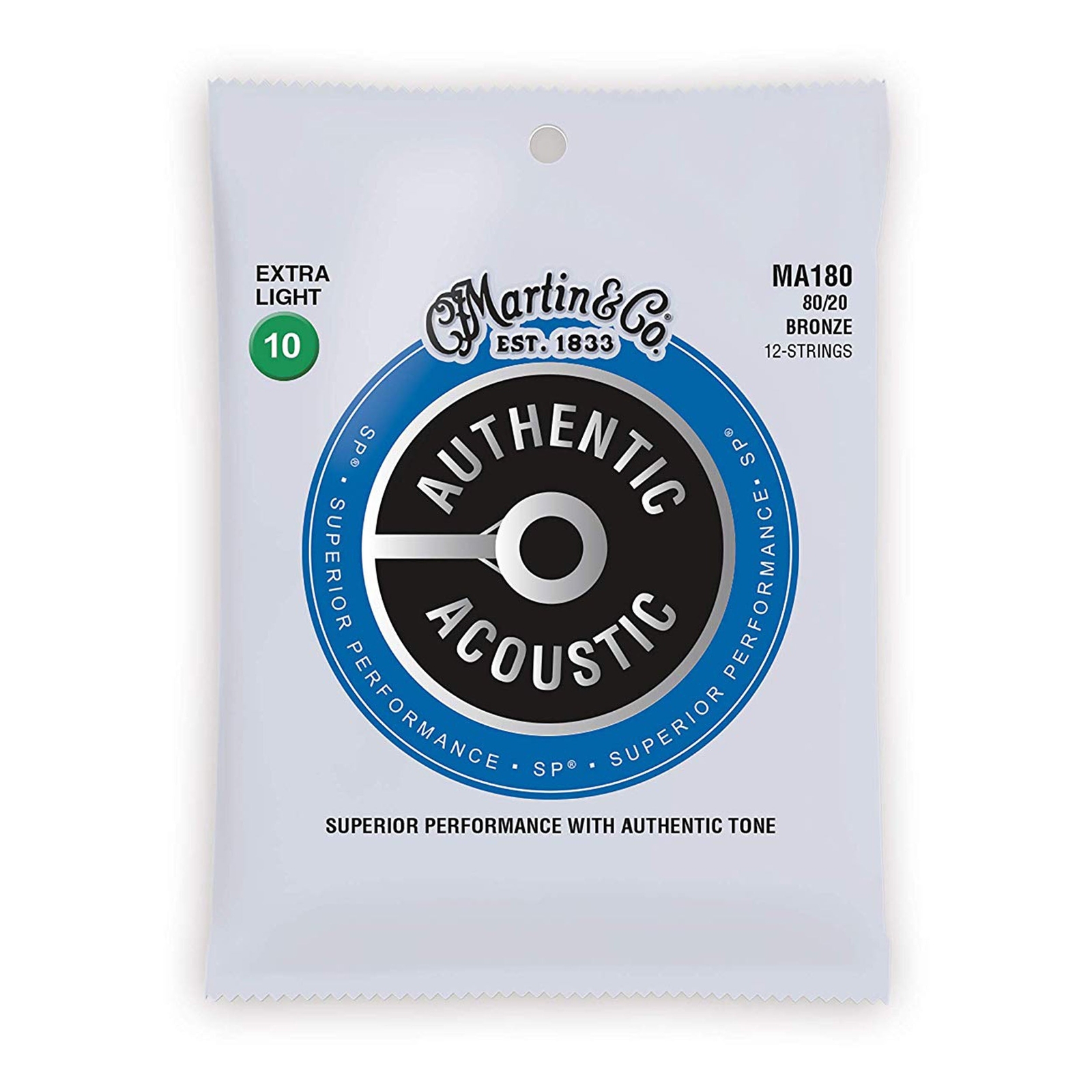 Martin Acoustic Strings 8020 Bronze - Ex Light 10-14-23-30-39-47 12 Strings 2390₽