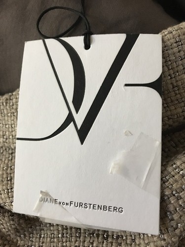 Diane Von Furstenberg Adriana Dress SZ 2 Color Pebble Style D4957448F12 - Picture 9 of 12