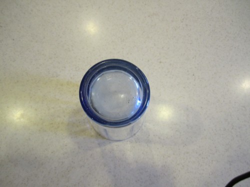 Bicchiere/bicchiere rettangolare blu - 6,25" - Foto 4 di 4