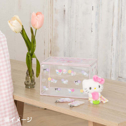 Hello Kitty Plush Mascot Keychain (Pastel Check Series) - Picture 4 of 4