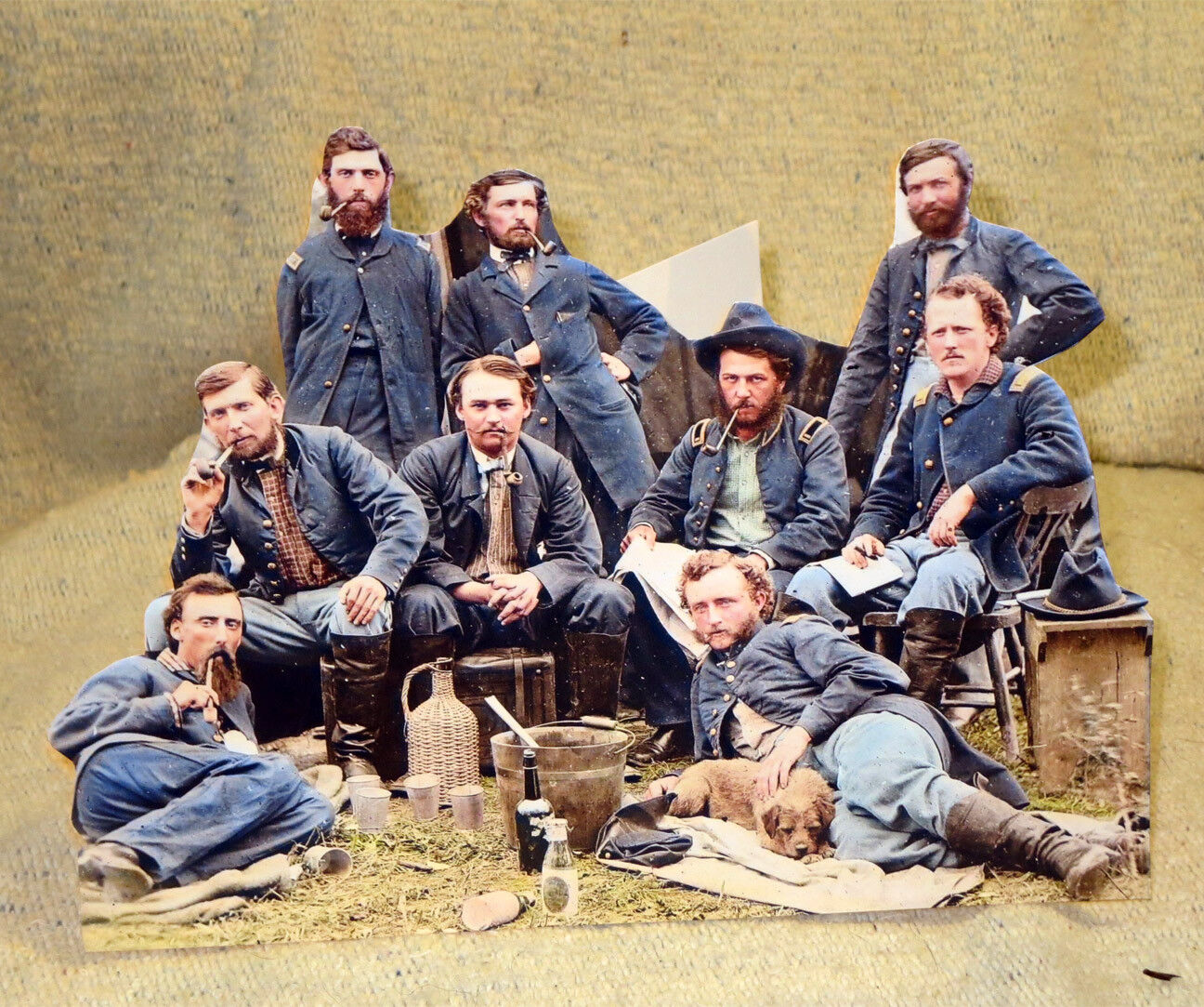 Gen. George Custer 定価 『5年保証』 7th Cavalry Civil Display Stan War Tabletop