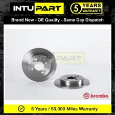 Fits Kia Picanto Hyundai i10 1.0 1.1 CRDi 1.2 Intupart Rear Brake Discs