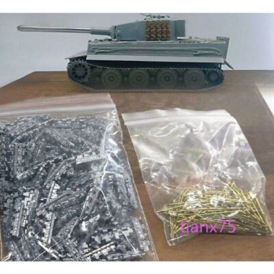 1/35 Scale Metal Track Links W/metal Pin for German Tiger Mid-Late Tank Model