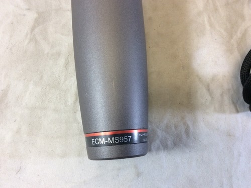 Sony Condenser Microphone Wired Handheld Mic XLR ECM-MS957 - Picture 2 of 3